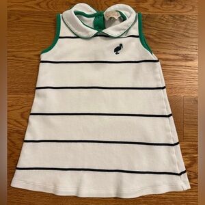 The Beaufort Bonnet Company TBBC Sleeveless Maude's Peter Pan Collar Dress 4T